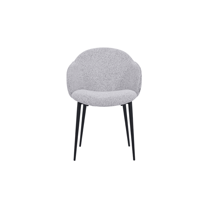 Ellen Curved Back Minimalist Dining Chair - alternate view