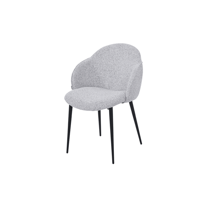 Ellen Curved Back Minimalist Dining Chair - main view