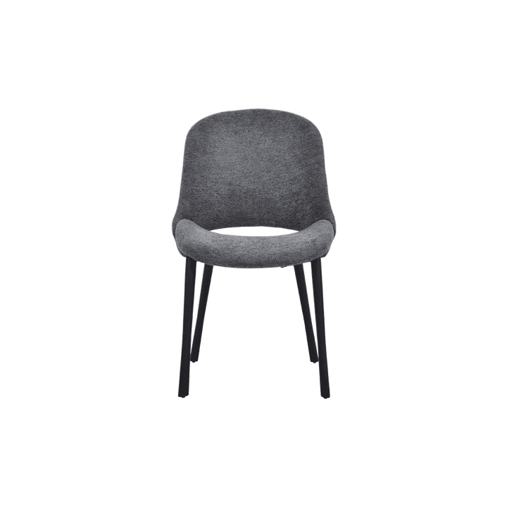 Nara Contemporary Rounded Dining Chair - alternate view