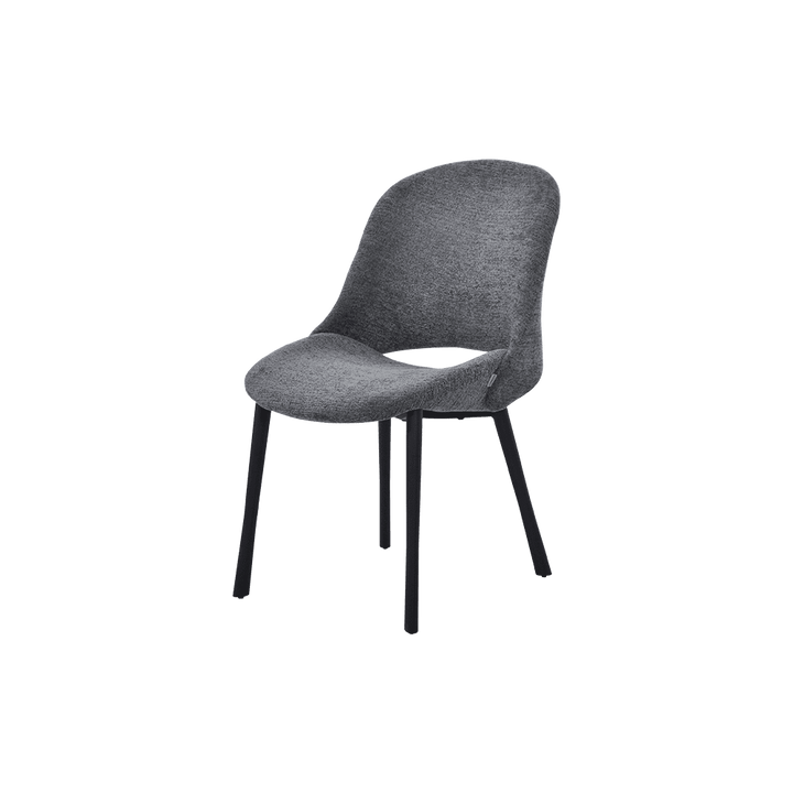 Nara Contemporary Rounded Dining Chair - main view