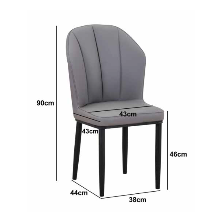 SHELL Modern Dining Chair - Lian Star