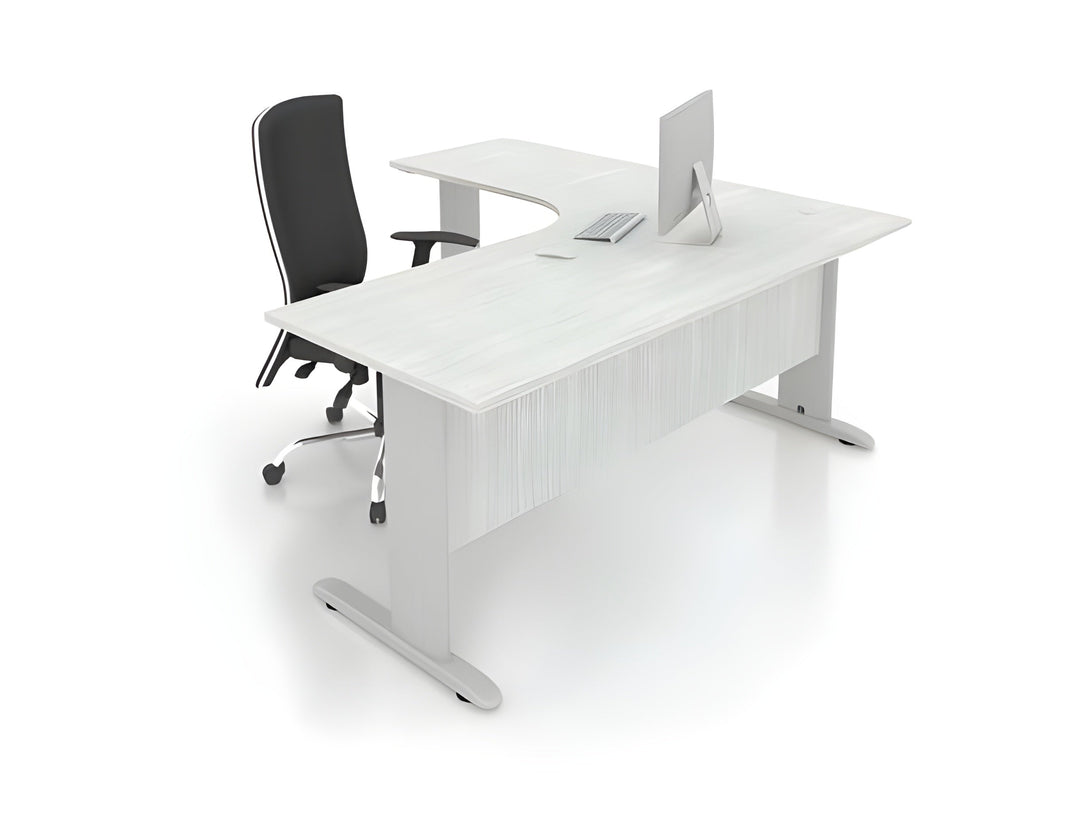 J-Leg Modern L-Shape Desk - Lian Star