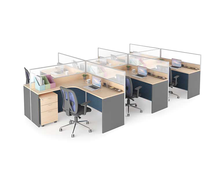 Partition Workstation Concept M [6 Pax]