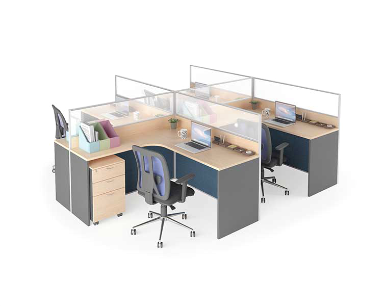 Partition Workstation Concept K [4 Pax]