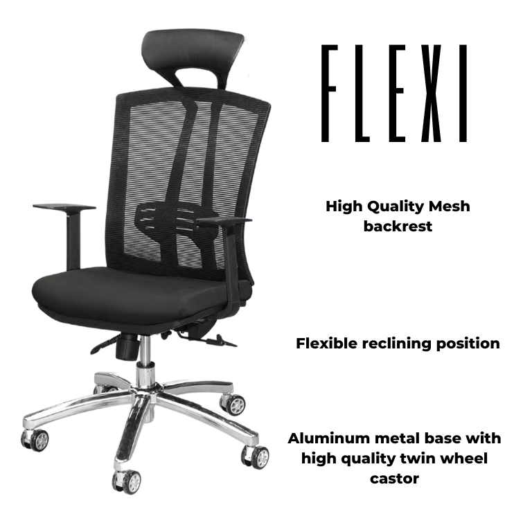 FLEXI Mesh Highback Chair - Lian Star