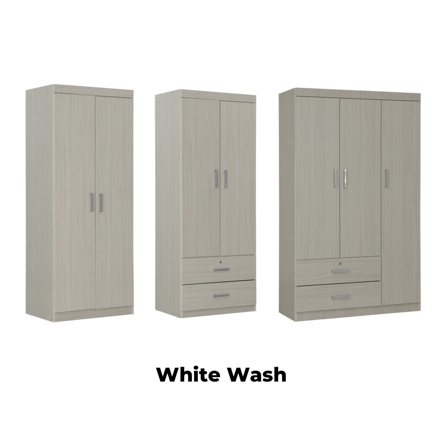 ELIFEL Swing Door Wardrobe - Lian Star