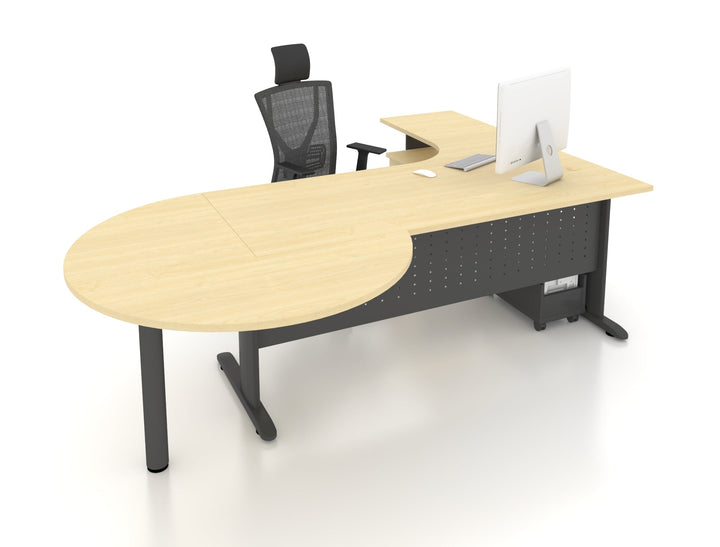 Eustoma 8' Modern Executive Desk - Lian Star
