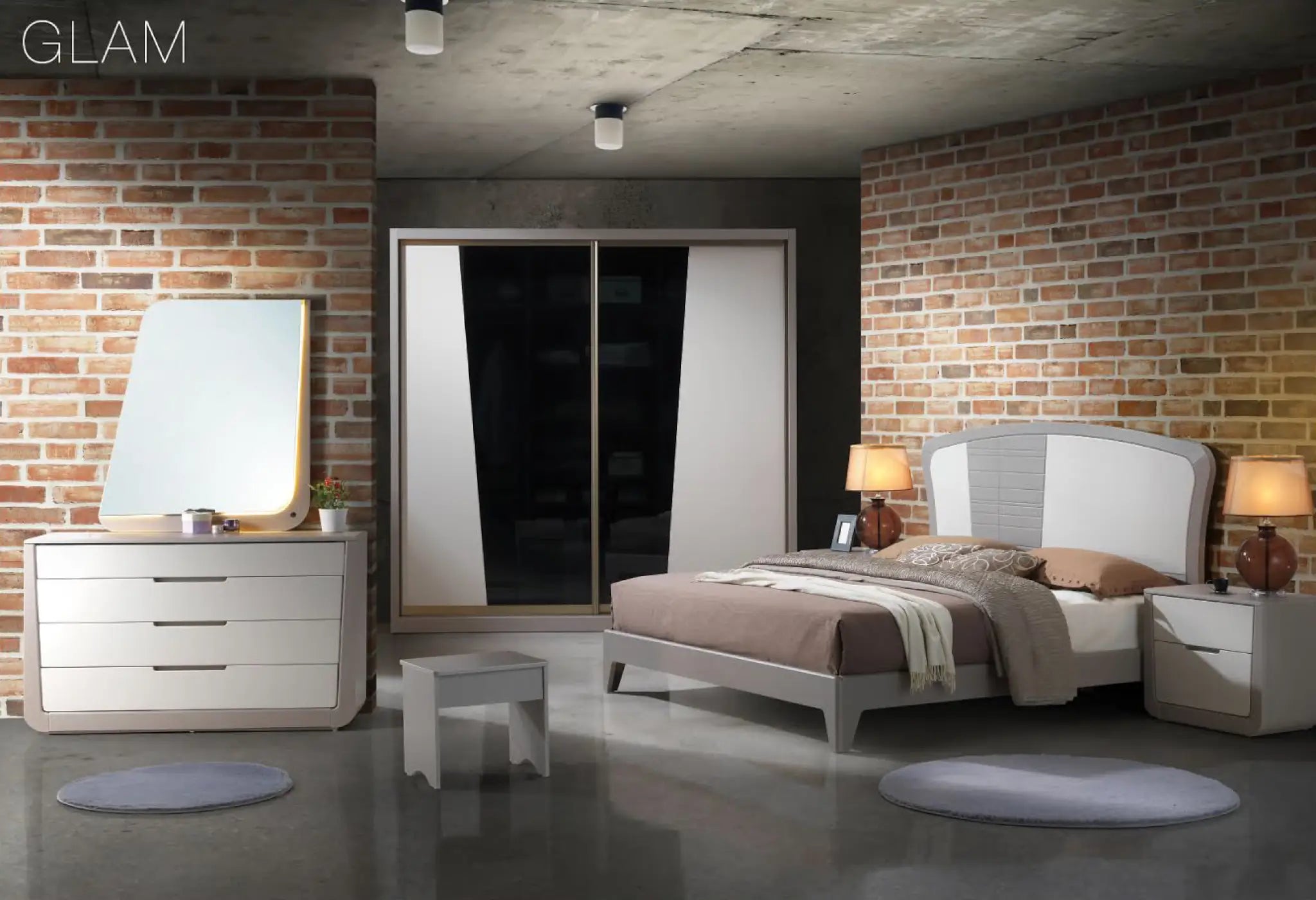 GLAM Bedroom Set - Lian Star