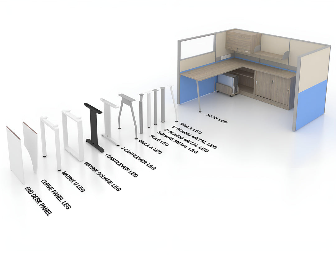 Table Top Partition Concept Workstation - Lian Star