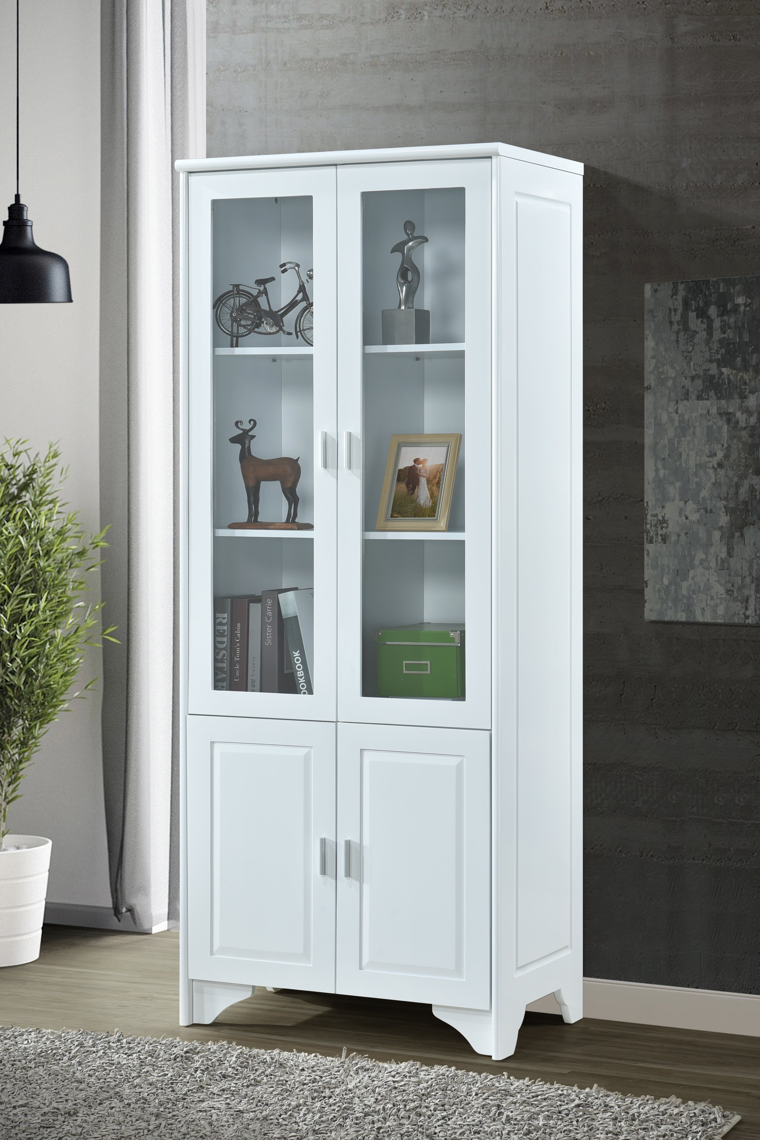 MIYA 31 2 Door Bookshelf - Lian Star