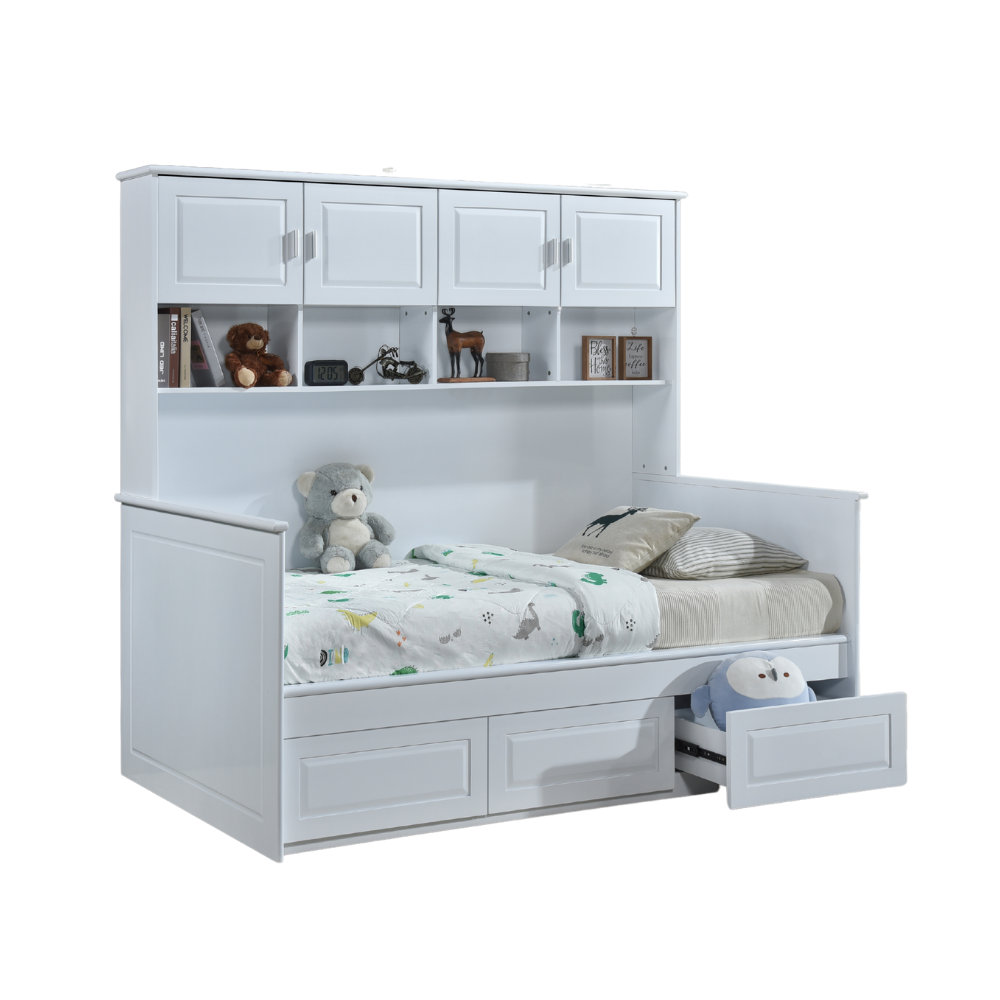 MIYA 92 Super Single Bed with Storage - Lian Star