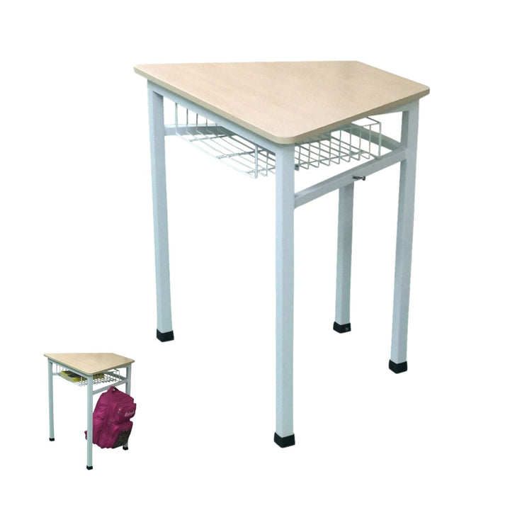 ST-49 Wooden Top School Table with Drawer