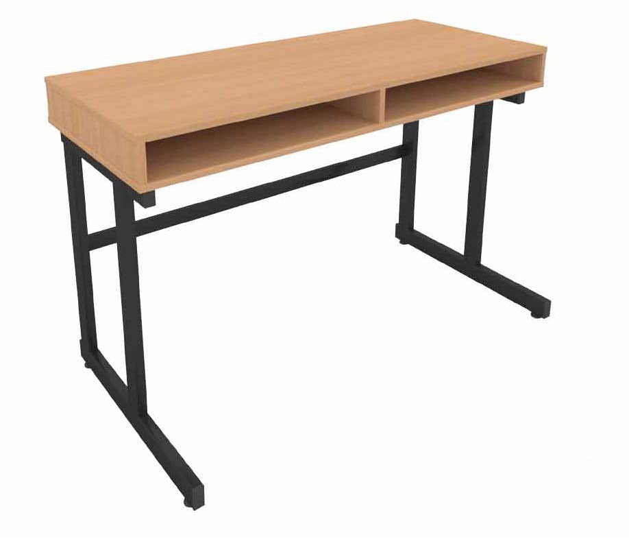 4' Feet Wooden School Table with Storage - Lian Star