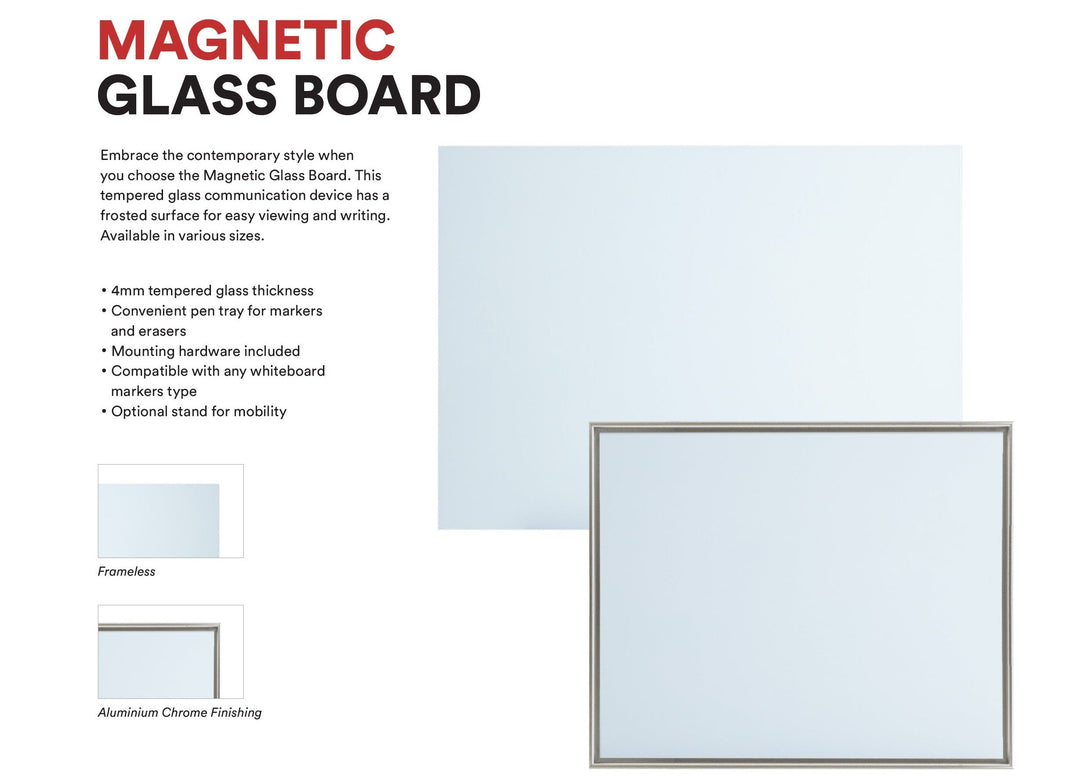 MAGNETIC Glass Board