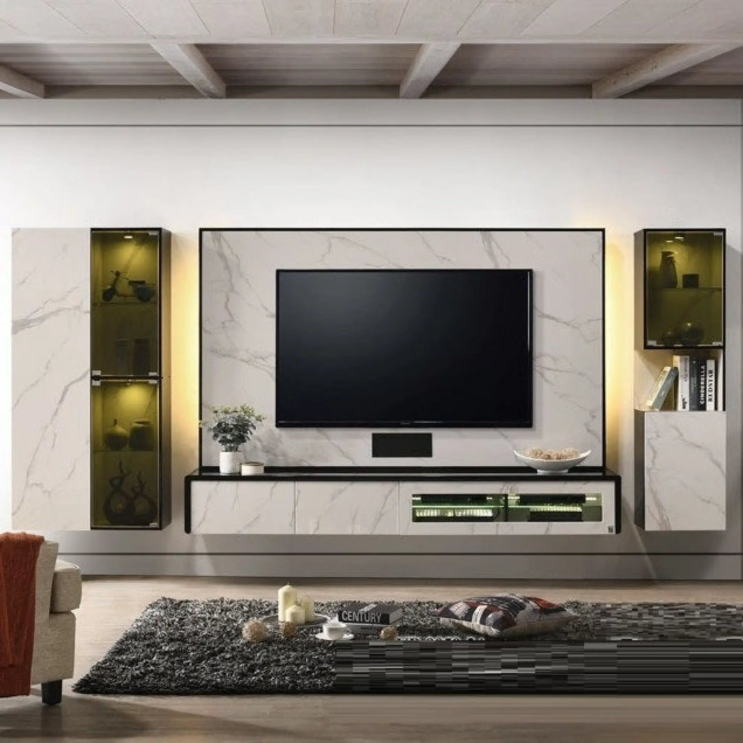 ANDREA Wall TV Cabinet Set 4 - Lian Star