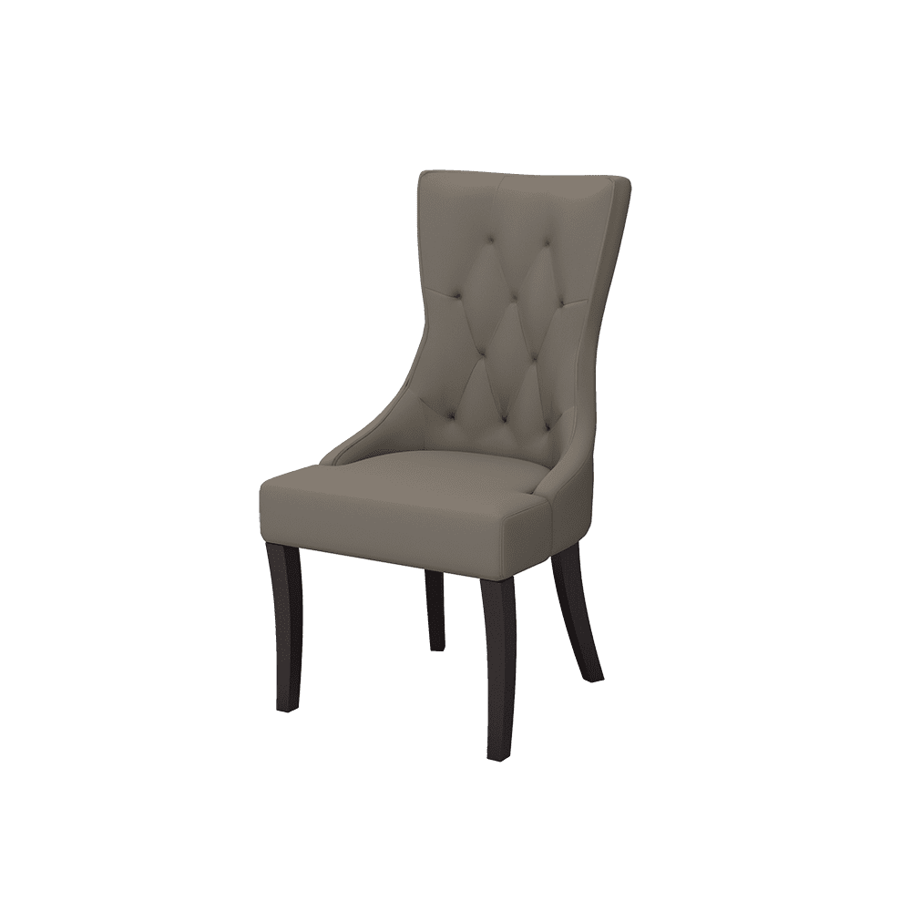 Thea Elegant High Back Tufted Dining Chair - alternate view