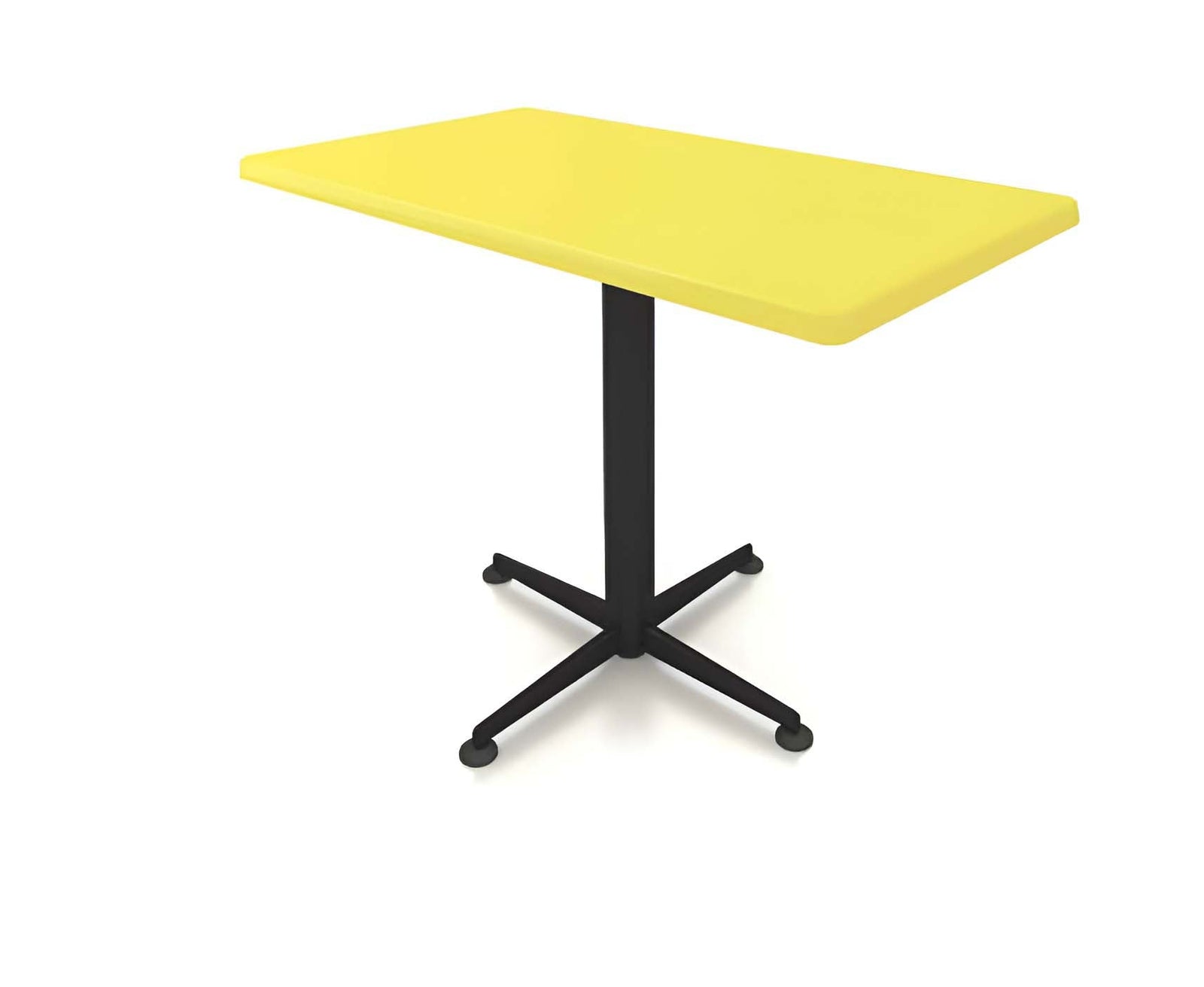 Fiberglass Rectangular Table with Iron leg - Lian Star
