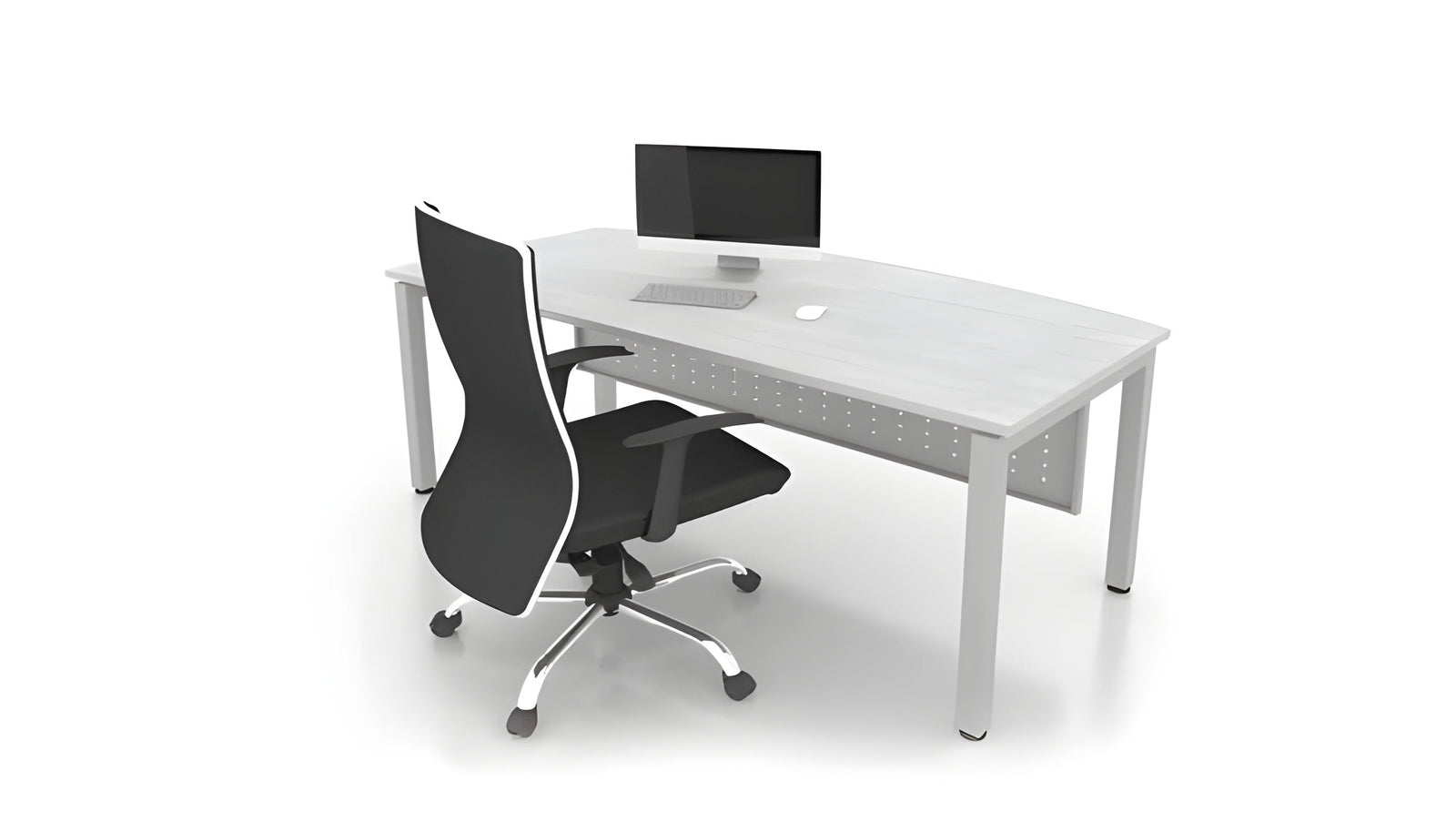 U-Leg Modern Standard Desk - Lian Star