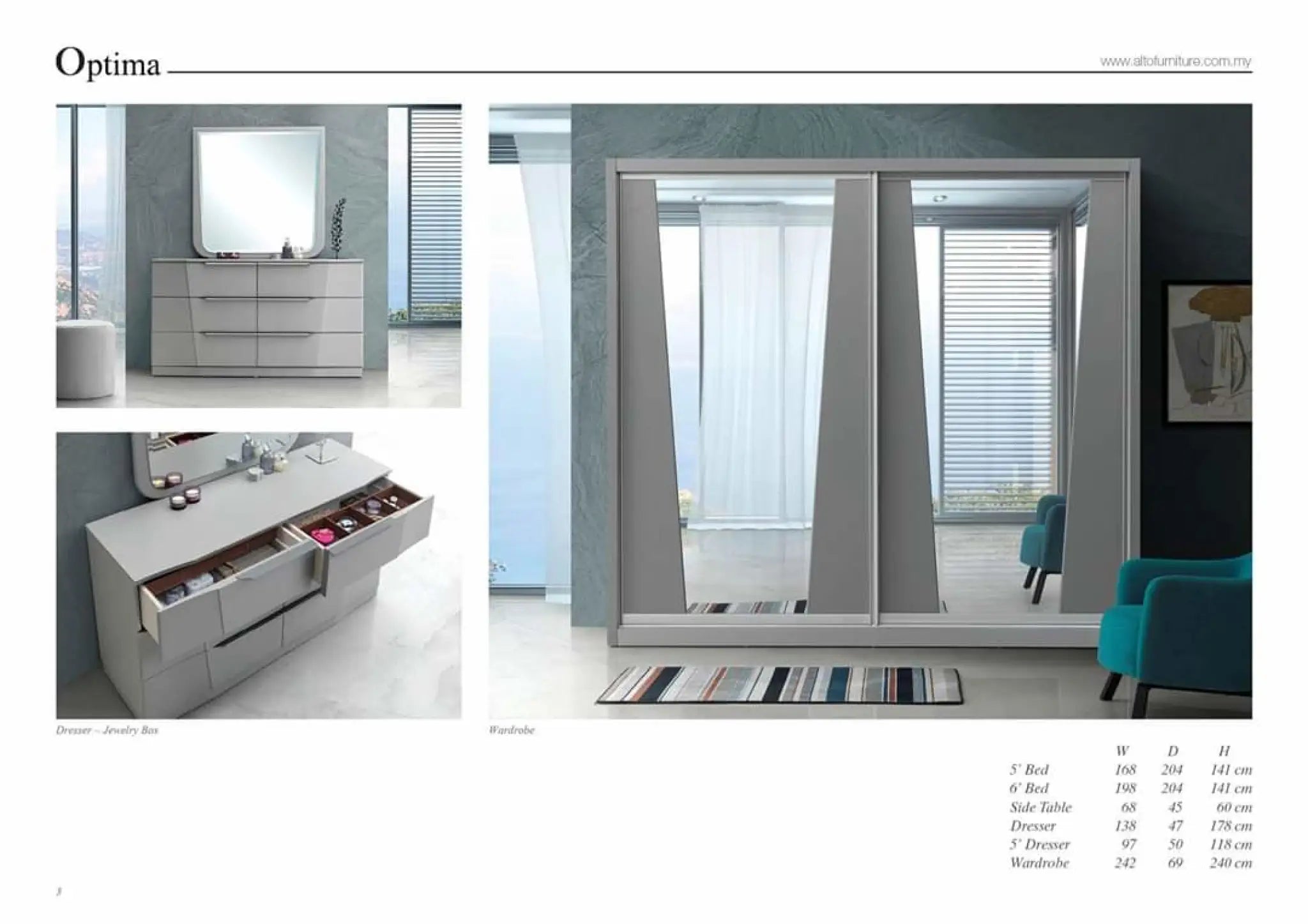 OPTIMA Bedroom Set - Lian Star
