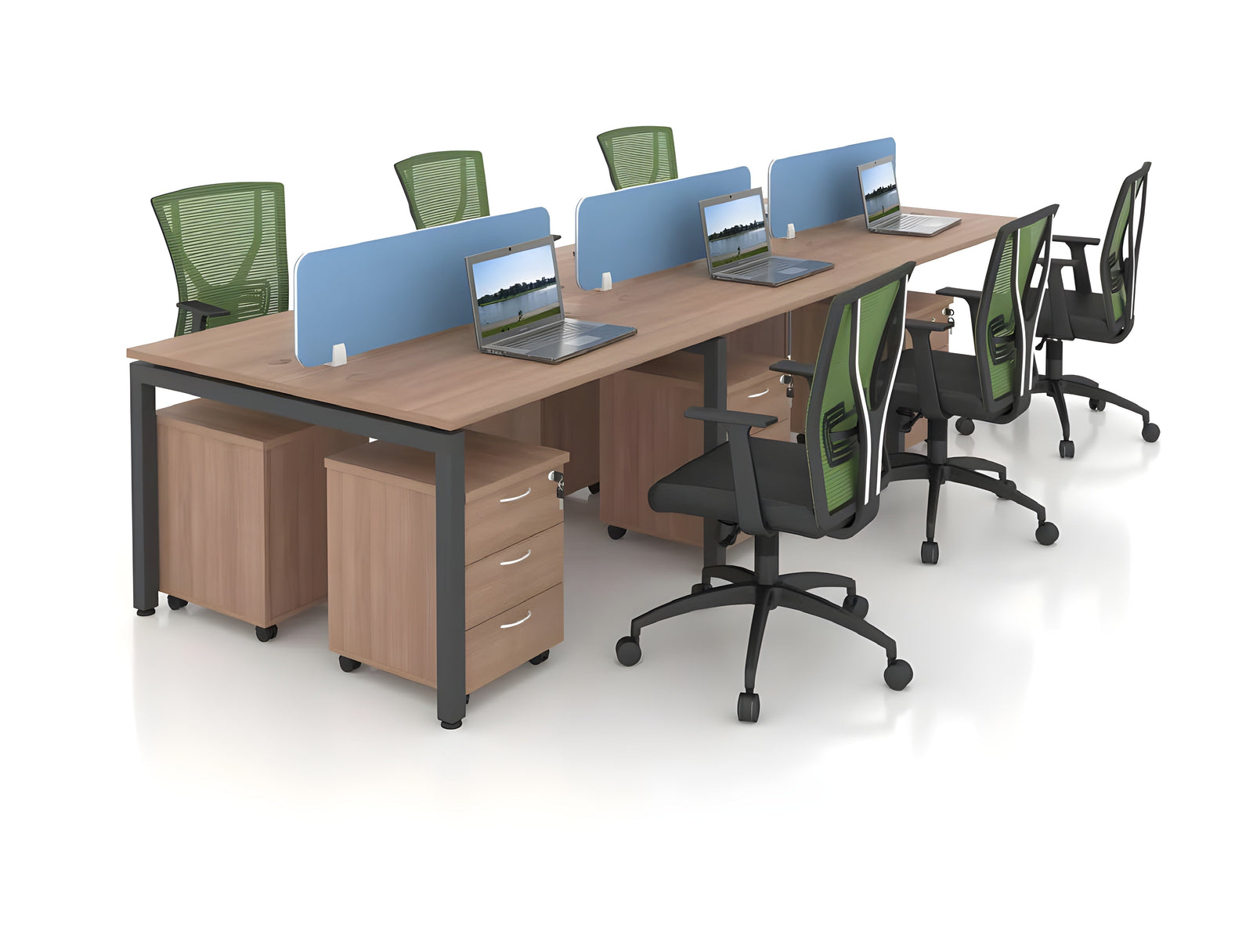 Frameless Partition Concept Workstation - Lian Star