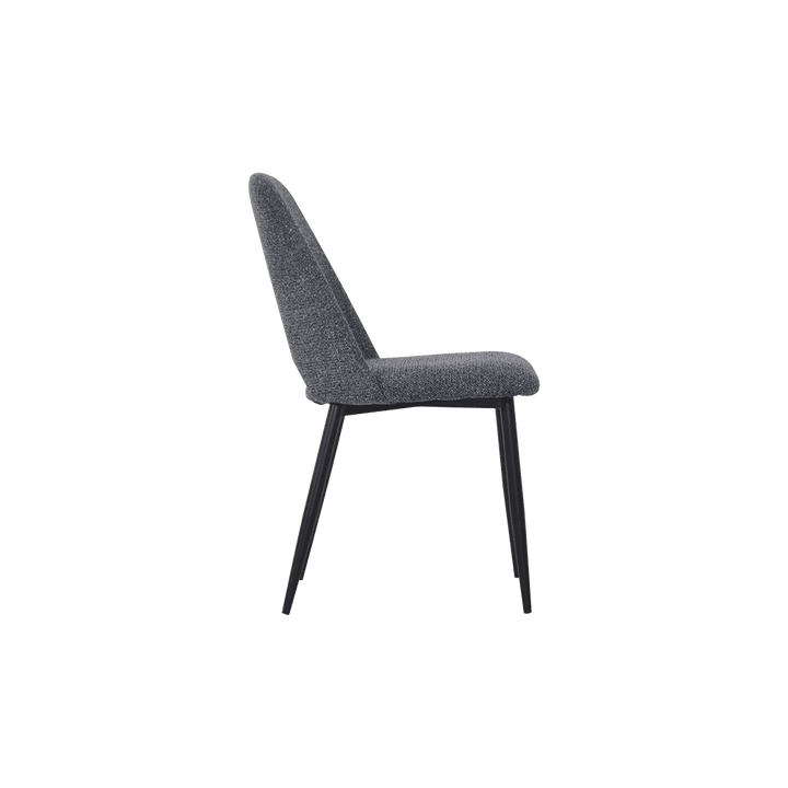 Livia Modern Sleek Dining Chair - side view